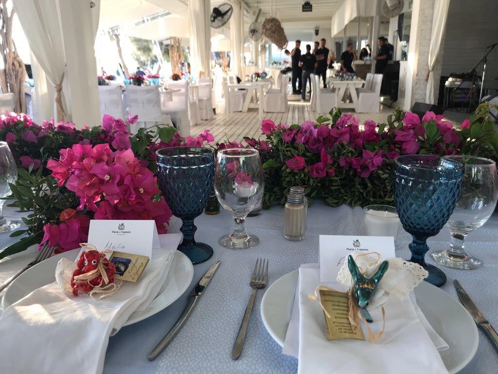 Beach wedding vows in Naxos, Santana Weddings