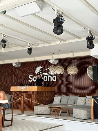 Wedding party celebration at Santana Weddings, Naxos